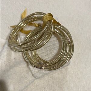 Elegant Gold Bangle Set